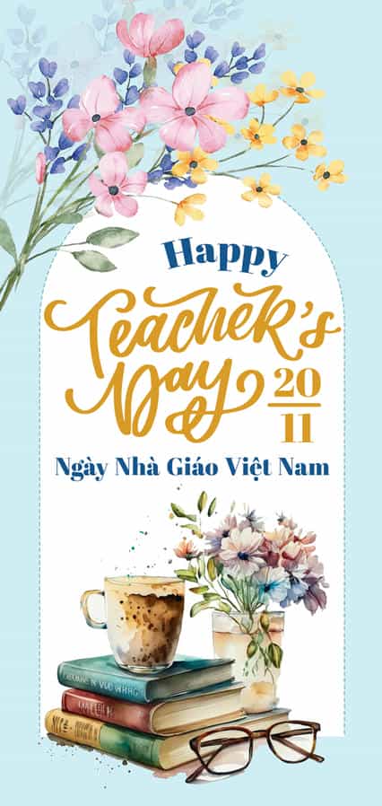 Thiệp chúc mừng ngày 20/11 GL-3494