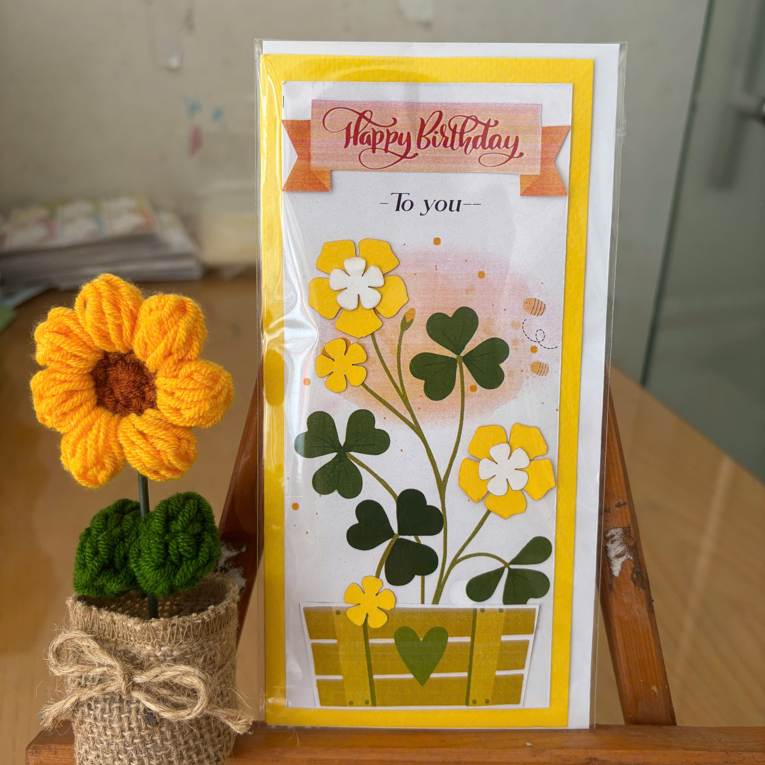 Thiệp chúc mừng sinh nhật handmade GL-01