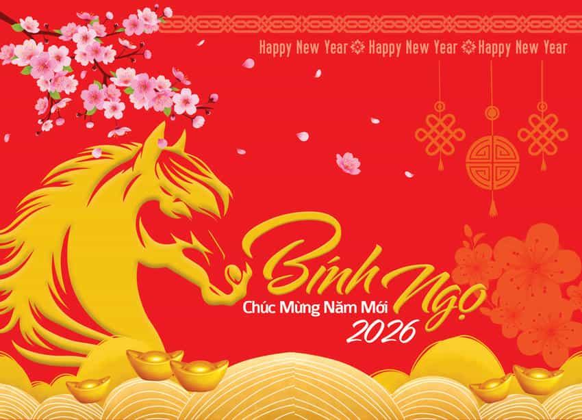 Thiệp chúc Tết 2026 GL-3522