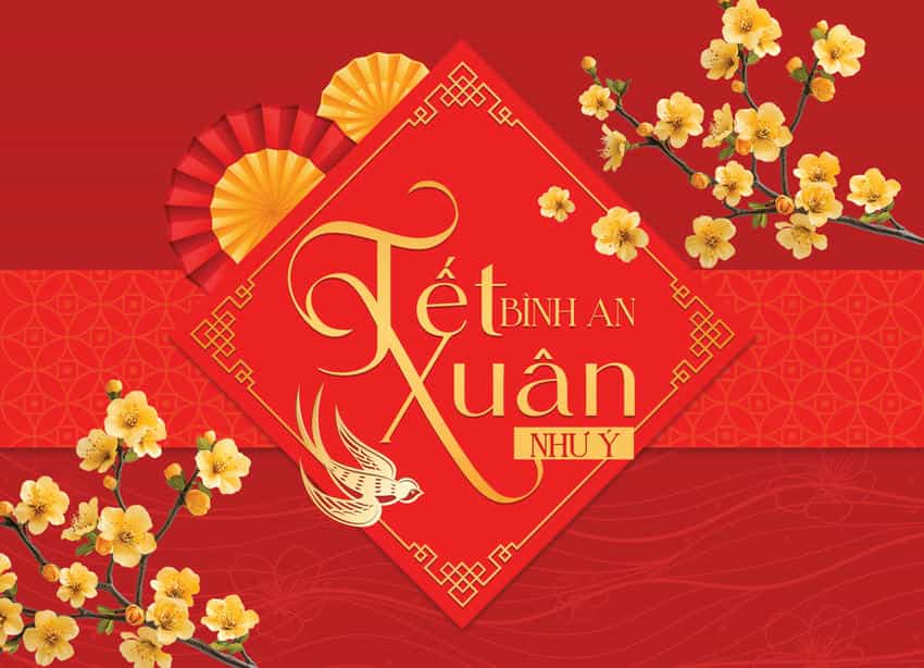 Thiệp chúc Tết 2026 GL-3570