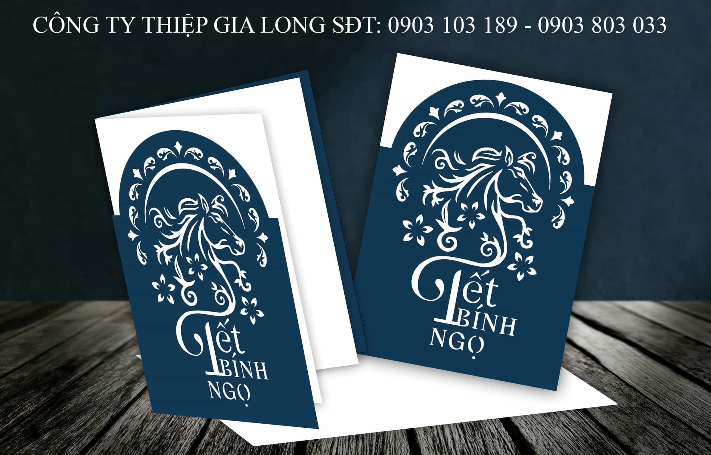 Thiệp chúc tết 2026 GL-3588