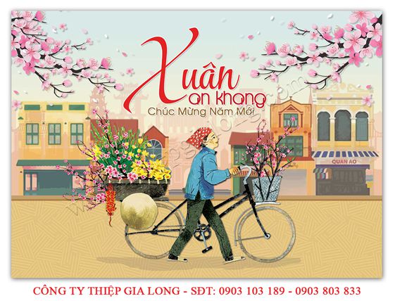 Thiệp chúc Tết GL-3289