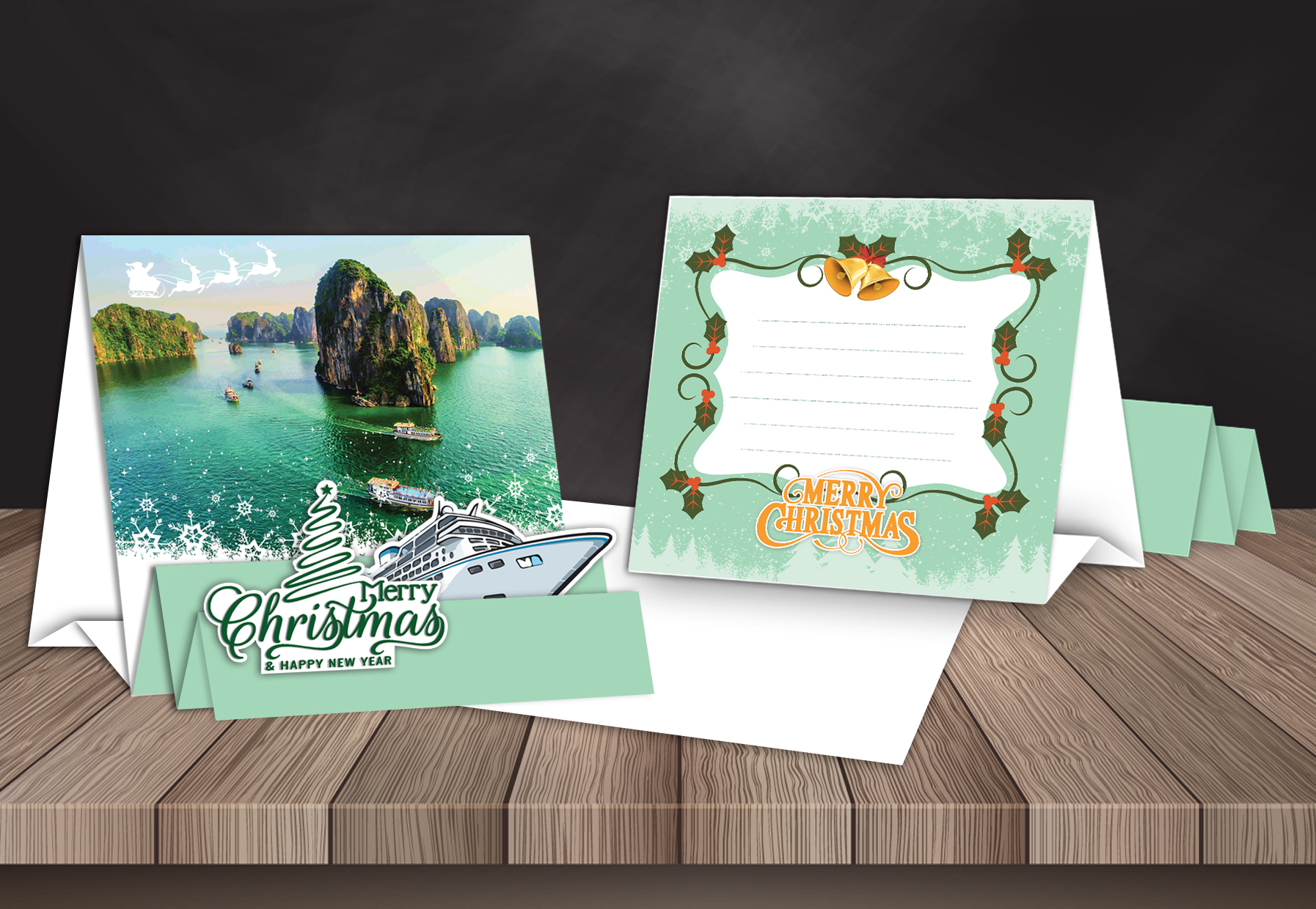 Thiệp giáng sinh GL-3357