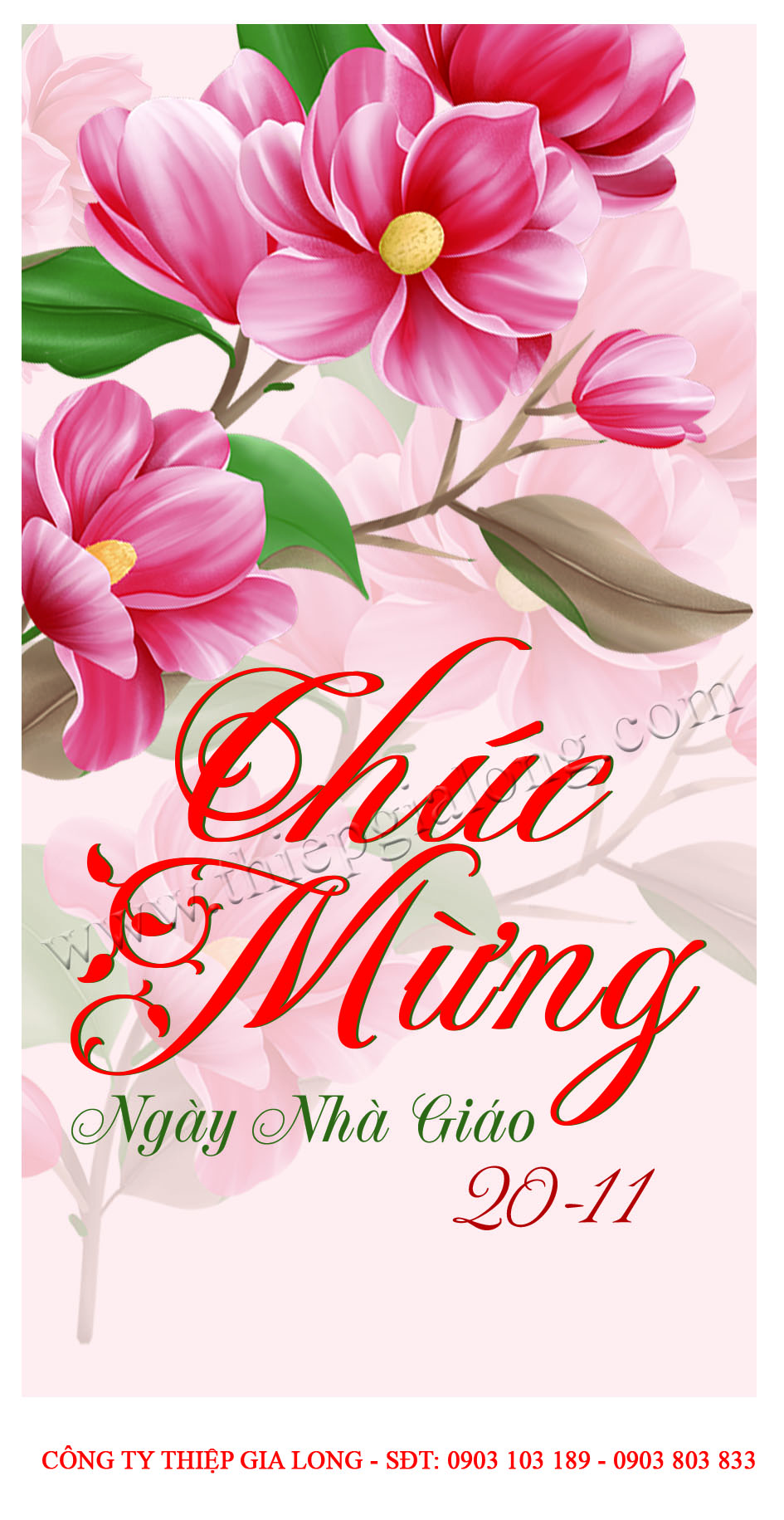 Thiệp tặng Thầy giáo CA- 832