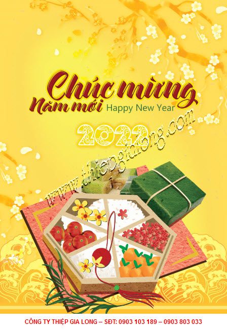 Thiệp tết GL-2807