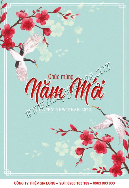 Thiệp tết 2023 GL-2834