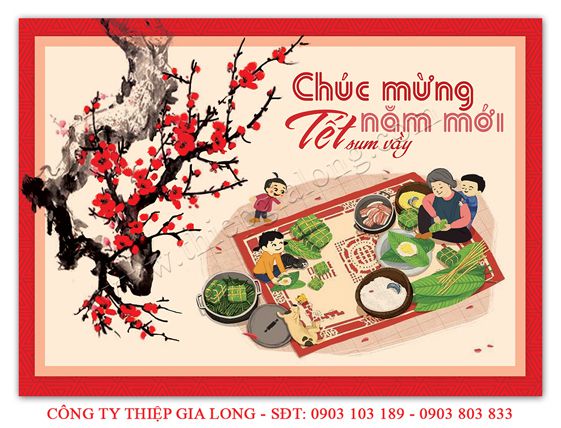 Thiệp Tết 2025  GL-3307