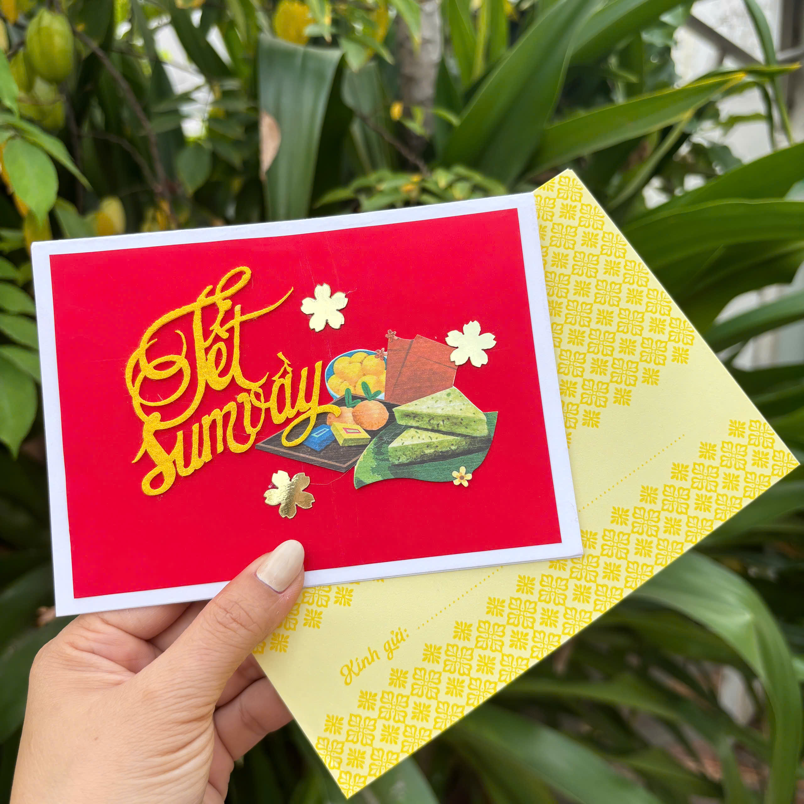 Thiệp tết thủ công Bính Ngọ 2026 HKT-14