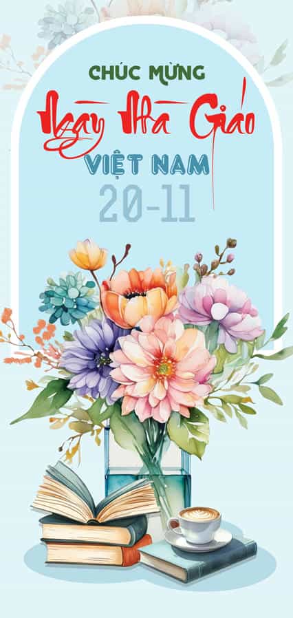 Thiệp tri ân thầy cô CA-1029