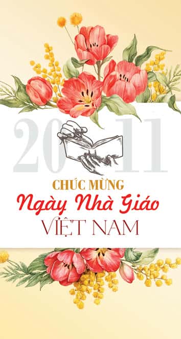 Thiệp tri ân thầy cô CA-1112