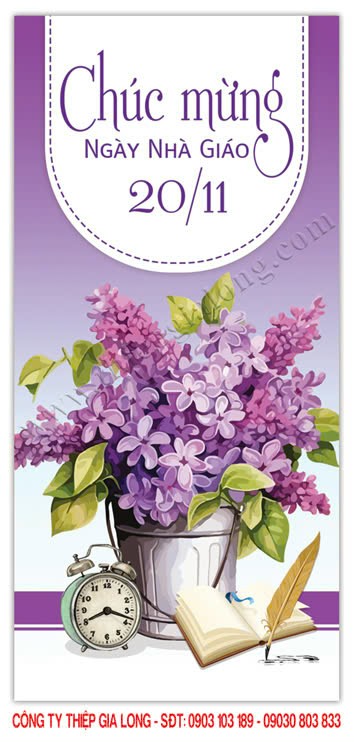 Thiệp tri ân thầy cô CA-958