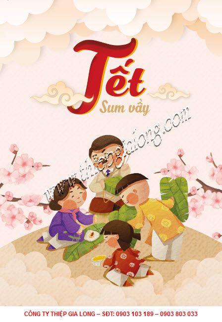 Thiệp xuân 2022 GL-2826