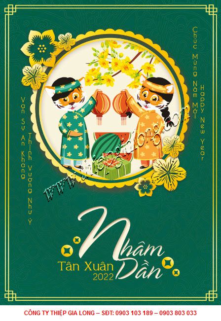 Thiệp xuân 2023 GL-2831