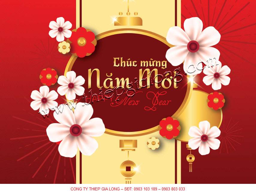 Thiệp xuân GL-2667