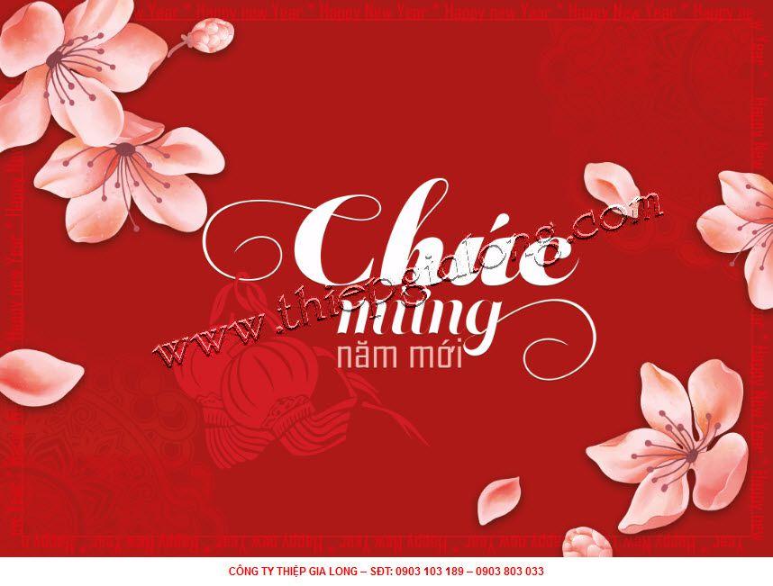 Thiệp xuân Nhâm Dần 2022 GL-2854